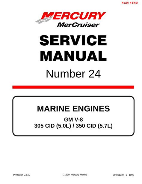 mercury engine manual