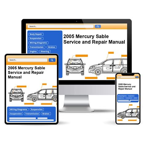 mercury sable service manual