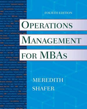 Read Online Meredith And Shafer Operations Management 4Th Edition 