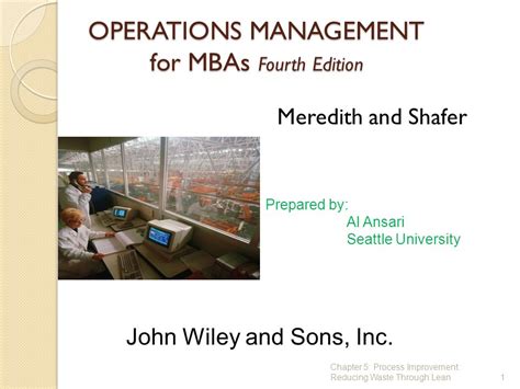 Read Online Meredith And Shafer Operations Management 4Th Edition 