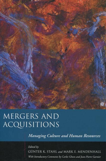 Full Download Mergers And Acquisitions Managing Culture And Human Resources Stanford Business Books Hardcover 