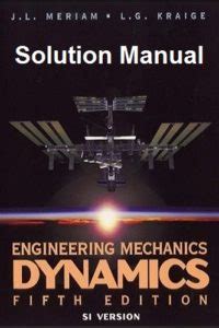 Download Meriam Kraige Dynamics 5Th Edition Solution 