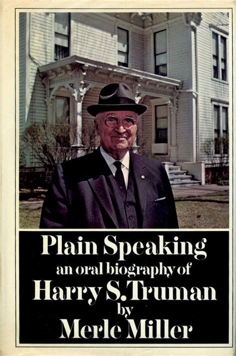 merle miller plain speaking
