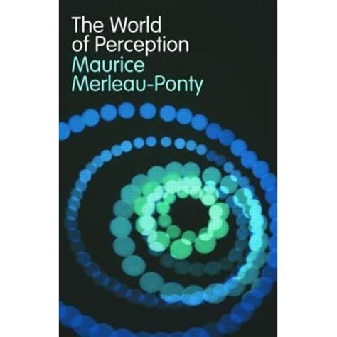 merleau ponty the world of perception pdf