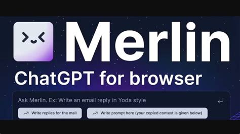 merlin chatgpt | Merlin chatGPT l g Cch ci t