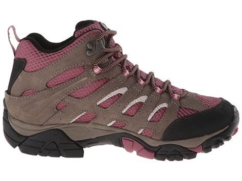 merrell moab mid waterproof boulder blush - Zappos