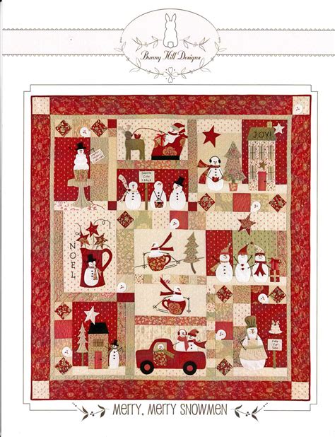 Merry Merry Snowman Pattern
