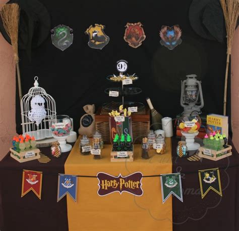 Mesa de chuches de Harry Potter: Ideas y consejos para una fiesta mágica