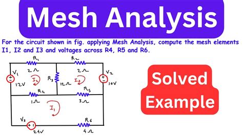 Mesh Analysis Solved Problems
