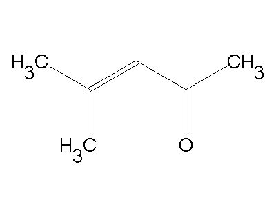 Mesityl Oxide Structure