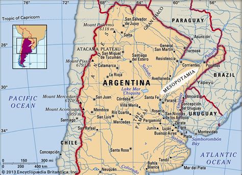 Mesopotamia Argentina Mapa