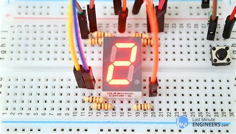 message display with 7segment projects