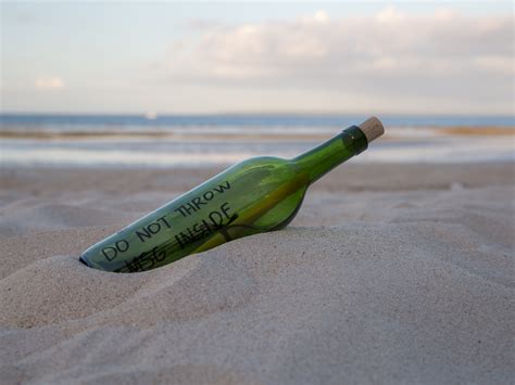 Message In A Bottle Message