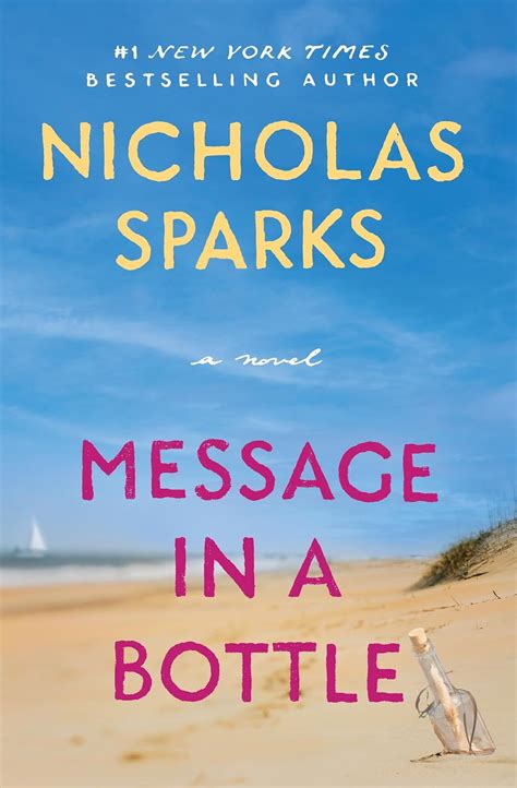 Message In A Bottle Nicholas Sparks Book