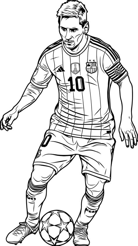 Messi Para Imprimir
