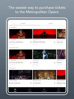 Met Opera Rush Tickets
