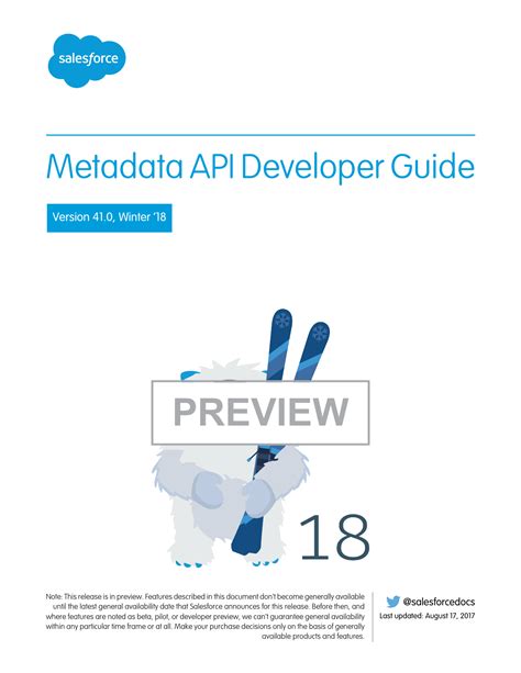 Read Online Metadata Api Developer Guide 