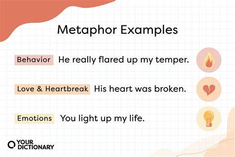 metaphor example for someone not well behaved