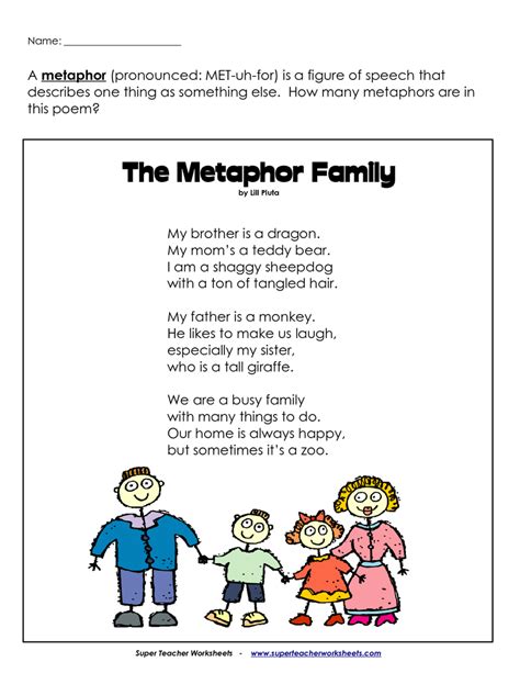 Metaphor Poems For 5th Grade Examples 5th Grade Poem - 5th Grade Poem