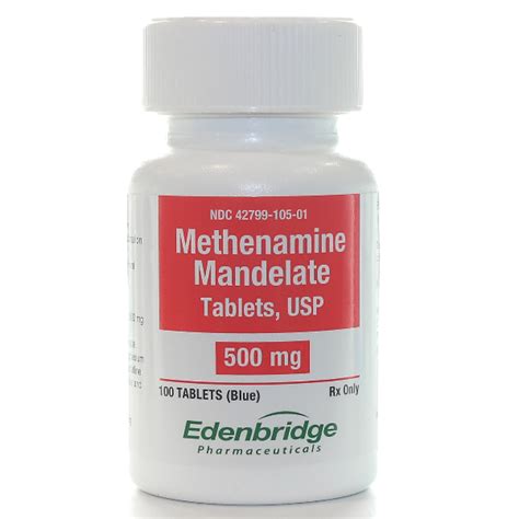 methenamine mandelate 0.5 g tablet Kaiser Permanente