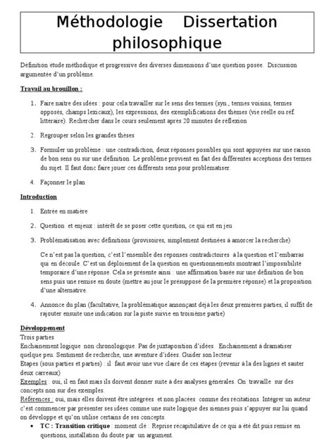 Methode Dissert Philo