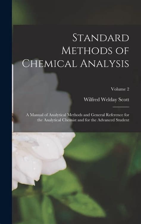 Methods For Chemical Analysis Of Water And Wastes