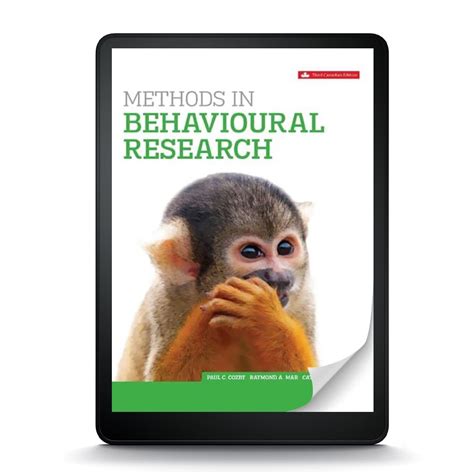 Read Methods In Behavioural Research Canadian Edition 