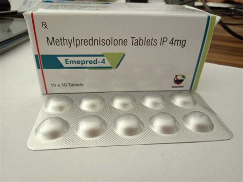 methylprednisolone 4 mg
