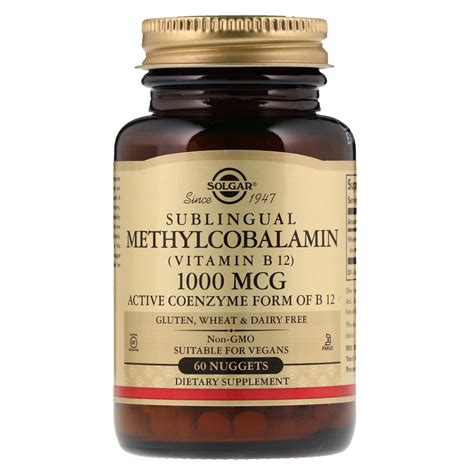 metilcobalamina 1000mcg sublingual