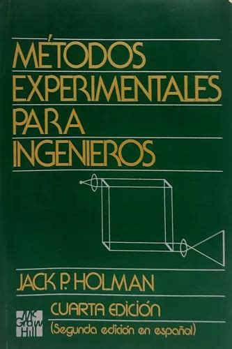 metodos experimentales para ingenieros holman pdf