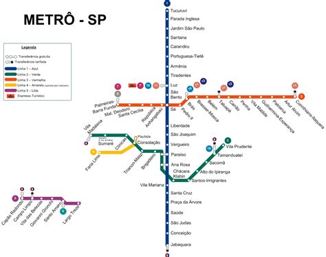Metrô Sp Mapa