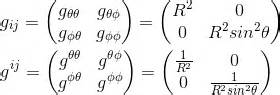 Metric In Spherical Coordinates