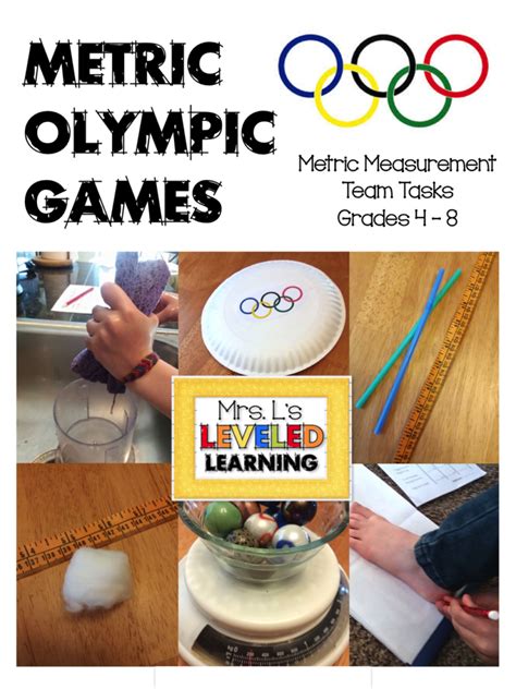 Metric In Sports Olympic Educational Activities Nist Science Olympics Activities - Science Olympics Activities
