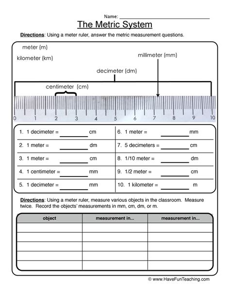 Metric System Handout Worksheet Integrated Science 1 Redwood Metric System Handout Worksheet Answers - Metric System Handout Worksheet Answers