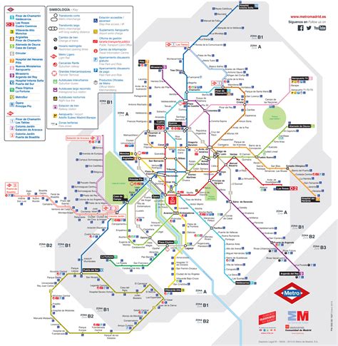 Metro Mapa Madrid