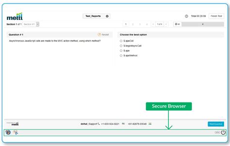 Mettl Secure Browser