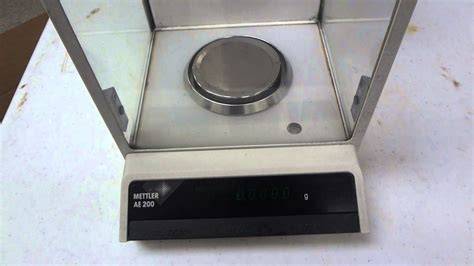 mettler ae200 calibration