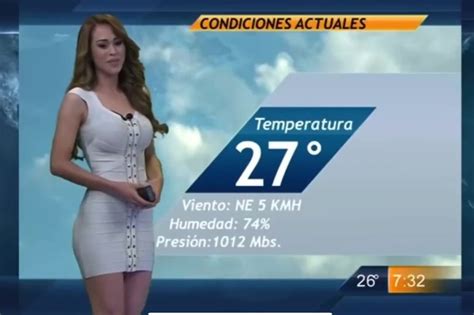 Mexican Weather Presenter