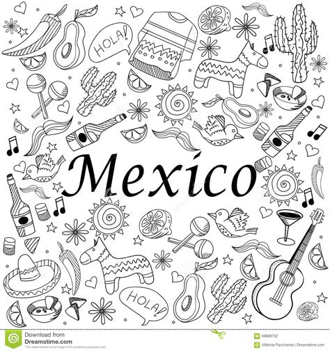 Mexico Coloring Pages Free Amp Printable Christmas In Mexico Coloring Page - Christmas In Mexico Coloring Page