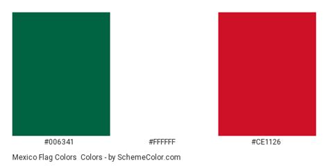 Mexico Flag Colors Hex Rgb Amp Hsl Mexico Flag To Color - Mexico Flag To Color