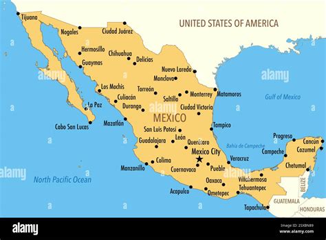 mexico main cities