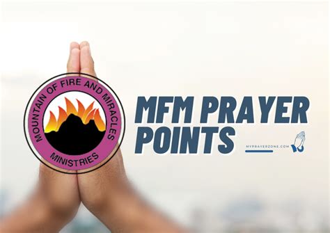 Mfm Prayer Points Mountain Of Fire