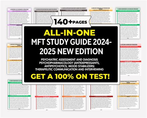 Mft Study Guide