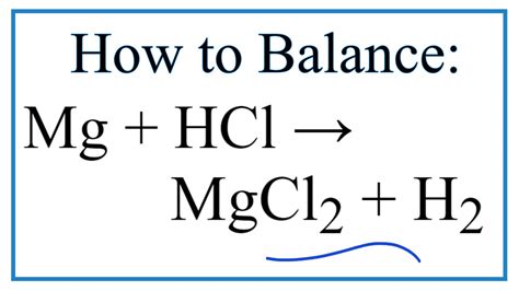 mg+hcl | Mg HCl MgCl2 H2 Mg ra MgCl2