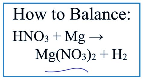 mg+hno3 | Mg HNO3 long MgNO32 N2O H2O VietJack