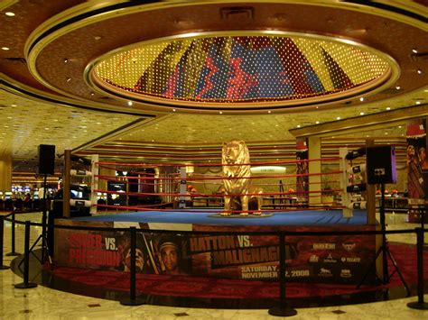mgm grand casino boxing