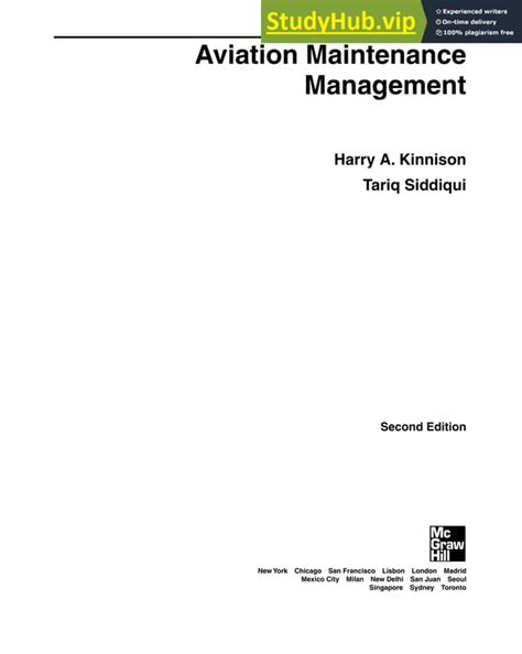 mgmt419 aviation maintenance management