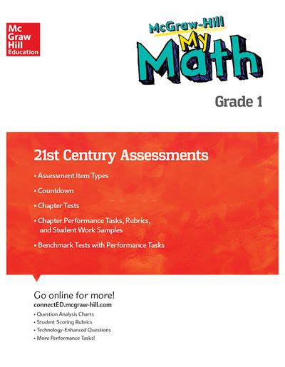 Mh My Math 21st Century Assessment Grade 3 My Math Grade 3 - My Math Grade 3