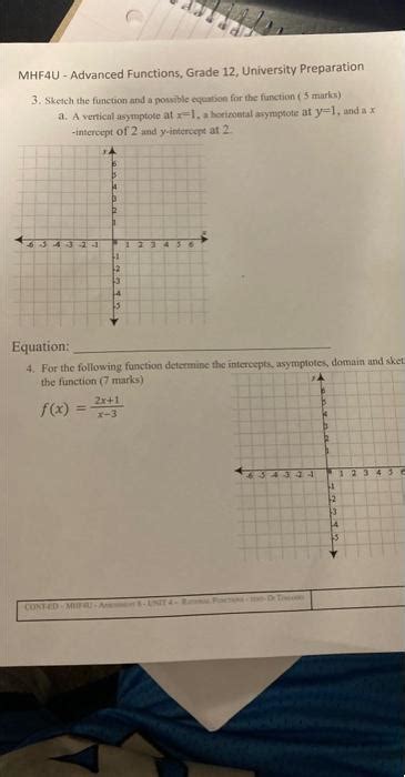 mhf4u advanced functions 12 answers key