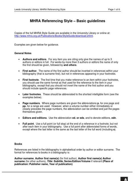 Mhra Style Guide
